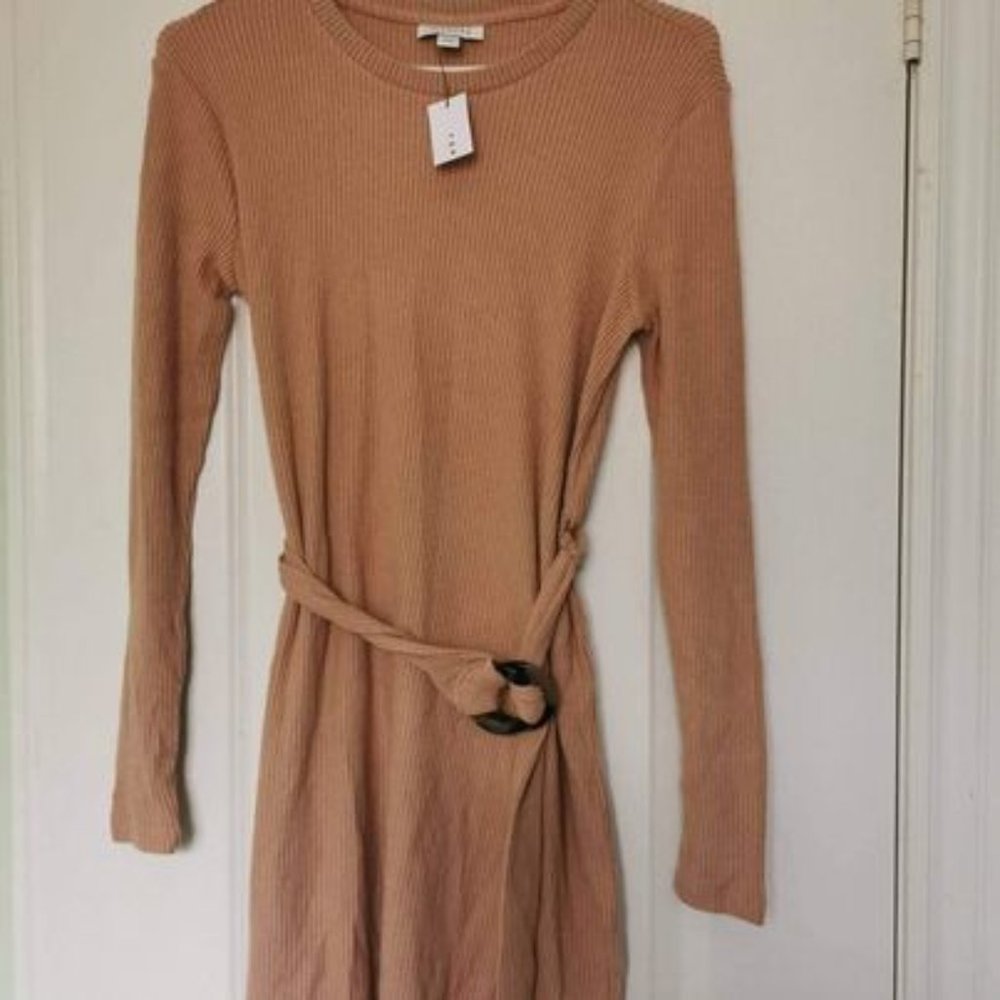 Brand new top shop (pink+biege) dress